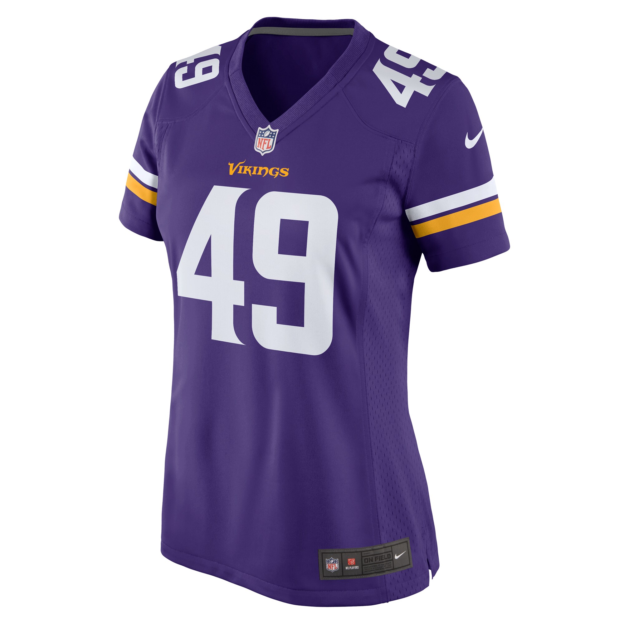 Minnesota Vikings womens nike tanner vallejo purple minnesota vikings team game jersey Collection | Vikings Online Shop
