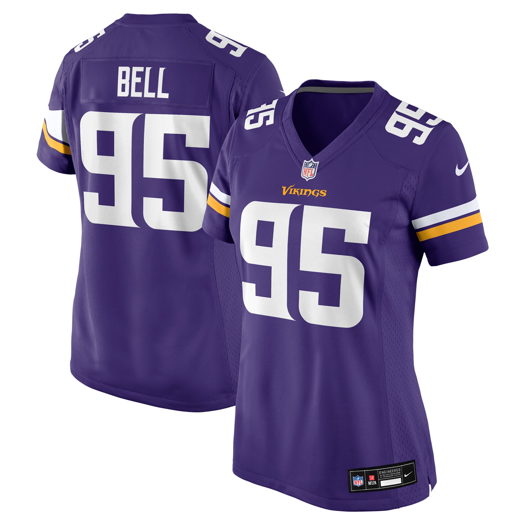 Minnesota Vikings womens nike travis bell purple minnesota vikings game jersey Collection | Vikings Online Shop