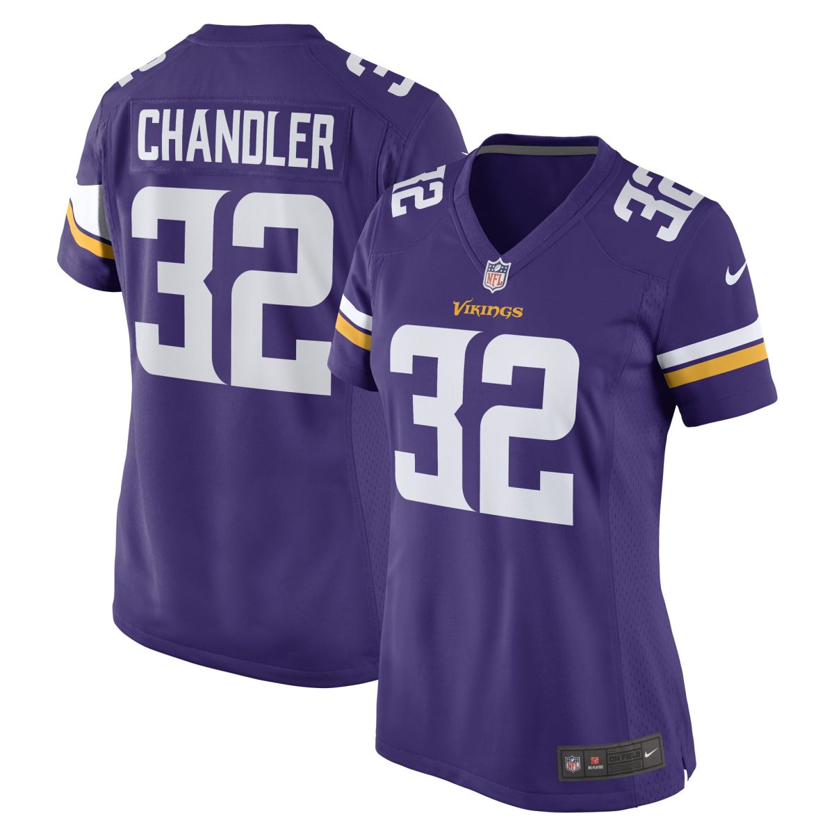 Minnesota Vikings womens nike ty chandler purple minnesota vikings game player jersey Collection | Vikings Online Shop