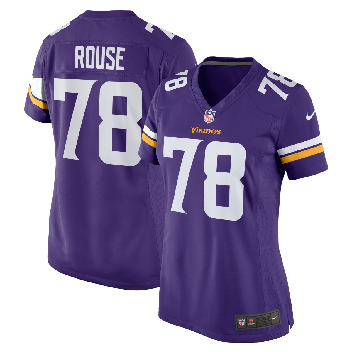 Minnesota Vikings womens nike walter rouse purple minnesota vikings game jersey Collection | Vikings Online Shop