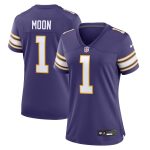 Minnesota Vikings womens nike warren moon purple minnesota vikings classic retired player game jersey Collection | Vikings Online Shop