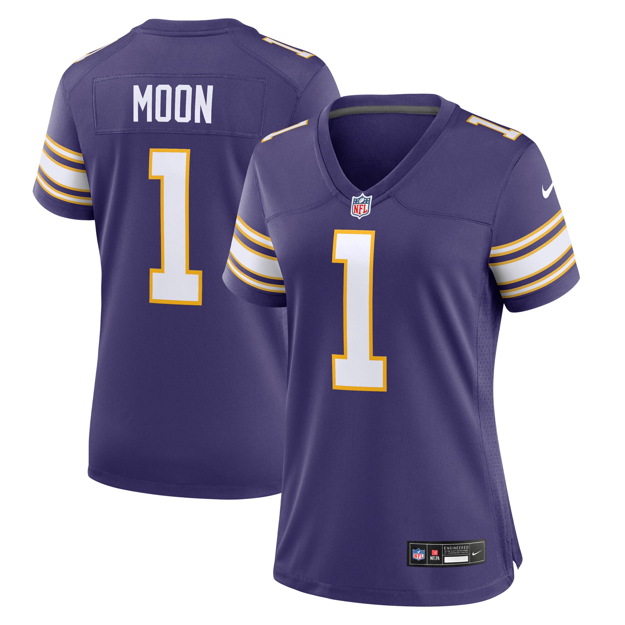 Minnesota Vikings womens nike warren moon purple minnesota vikings classic retired player game jersey Collection | Vikings Online Shop