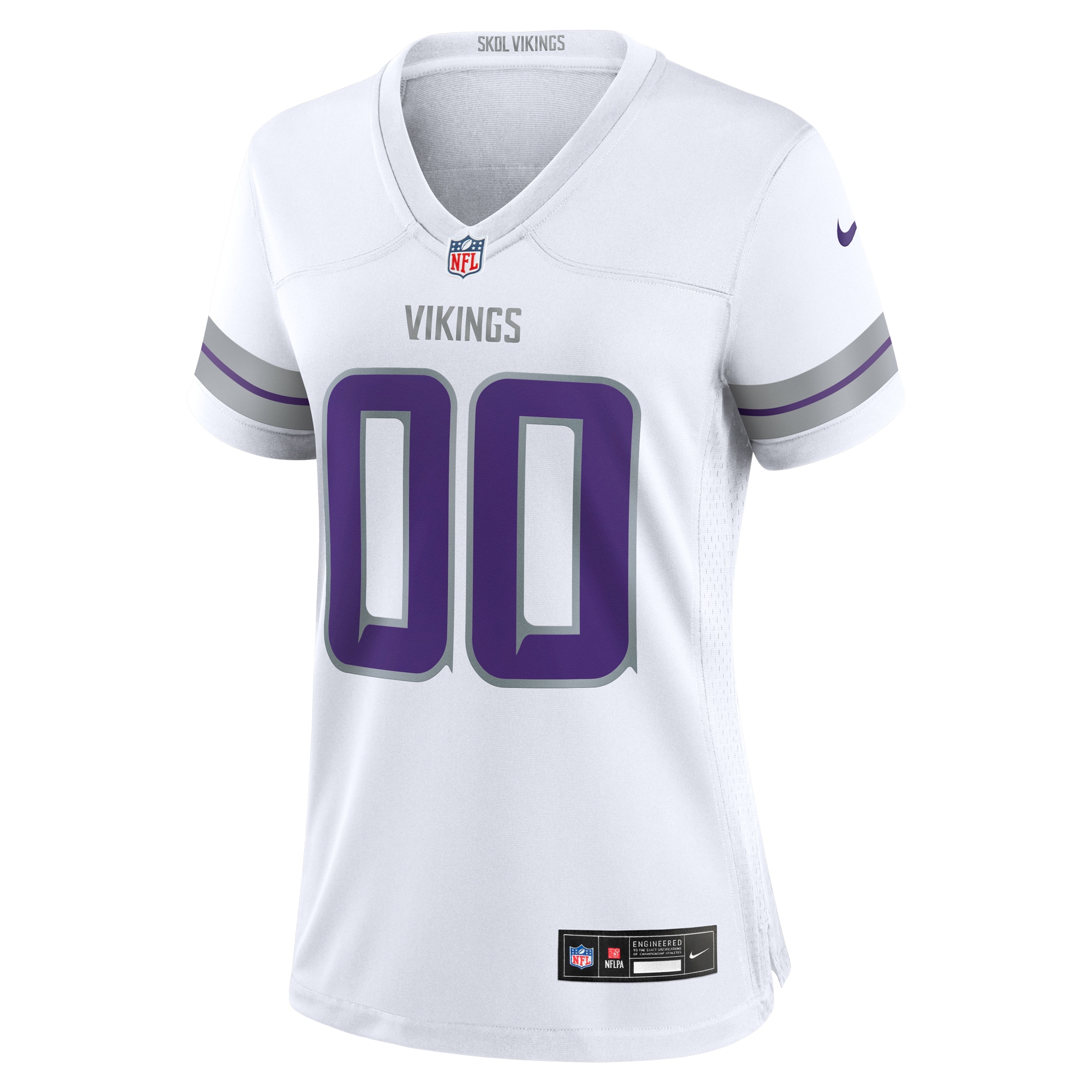 Minnesota Vikings womens nike white minnesota vikings alternate custom game jersey Collection | Vikings Online Shop
