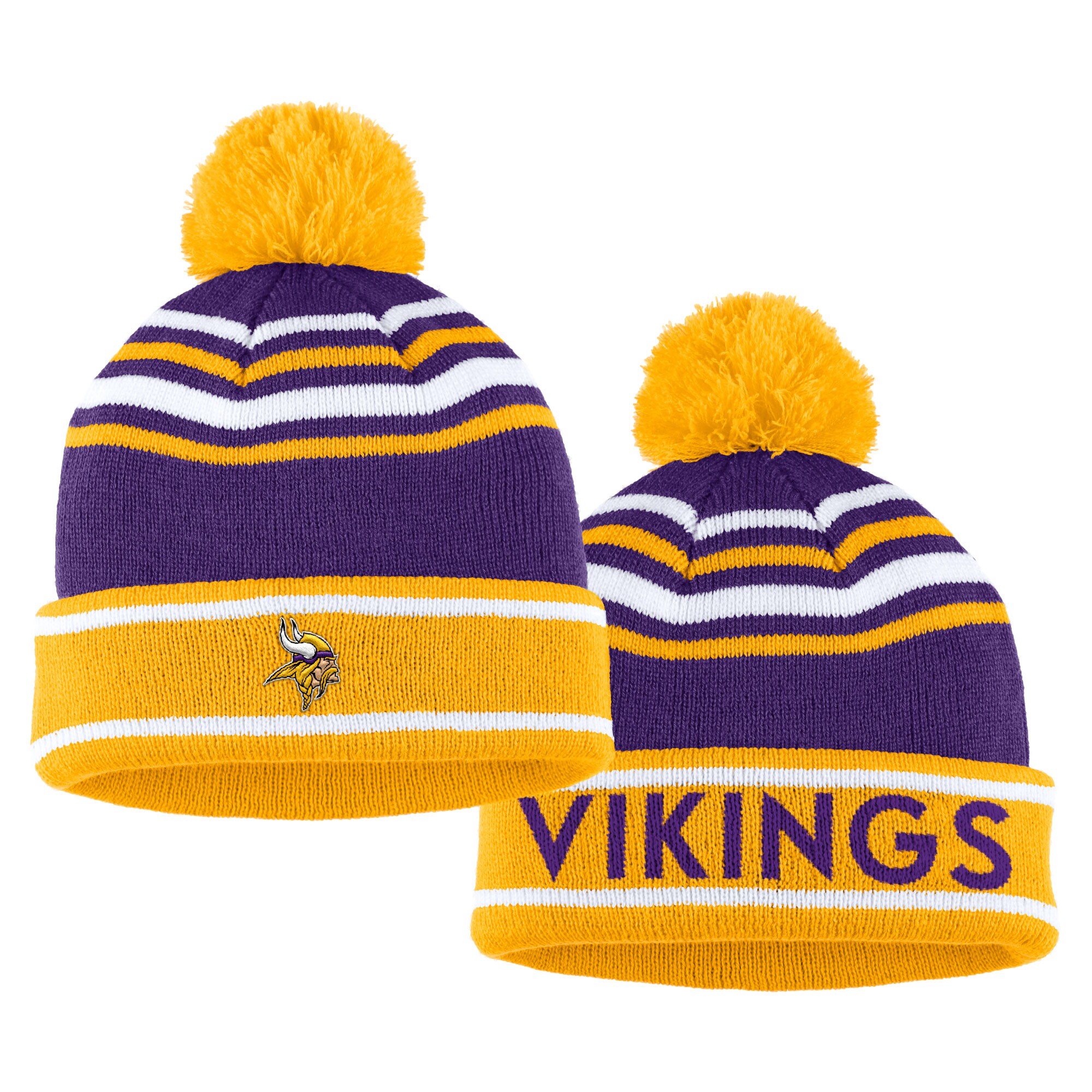 Minnesota Vikings womens wear by erin andrews purple minnesota vikings colorblock cuffed knit hat with pom and scarf set Collection | Vikings Online Shop
