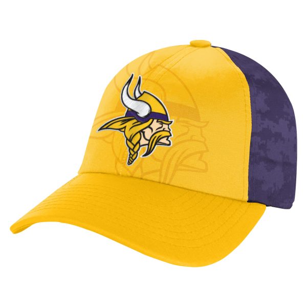 Minnesota Vikings youth goldpurple minnesota vikings combine two-tone adjustable hat Collection | Vikings Online Shop