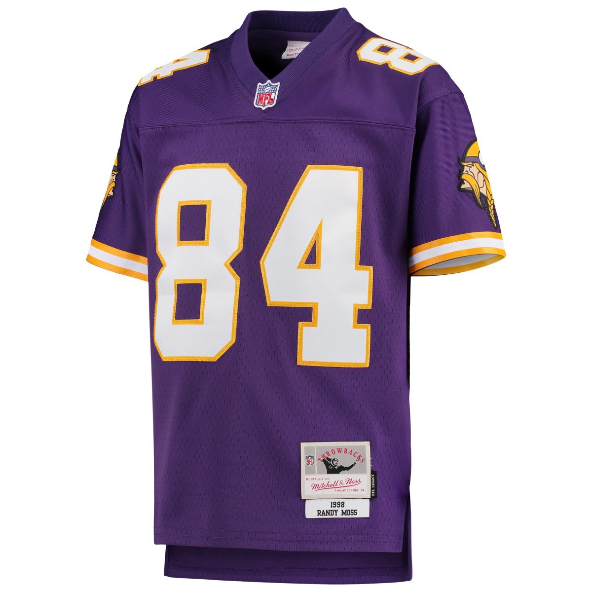 Minnesota Vikings youth mitchell  ness randy moss purple minnesota vikings 1998 legacy retired player jersey Collection | Vikings Online Shop