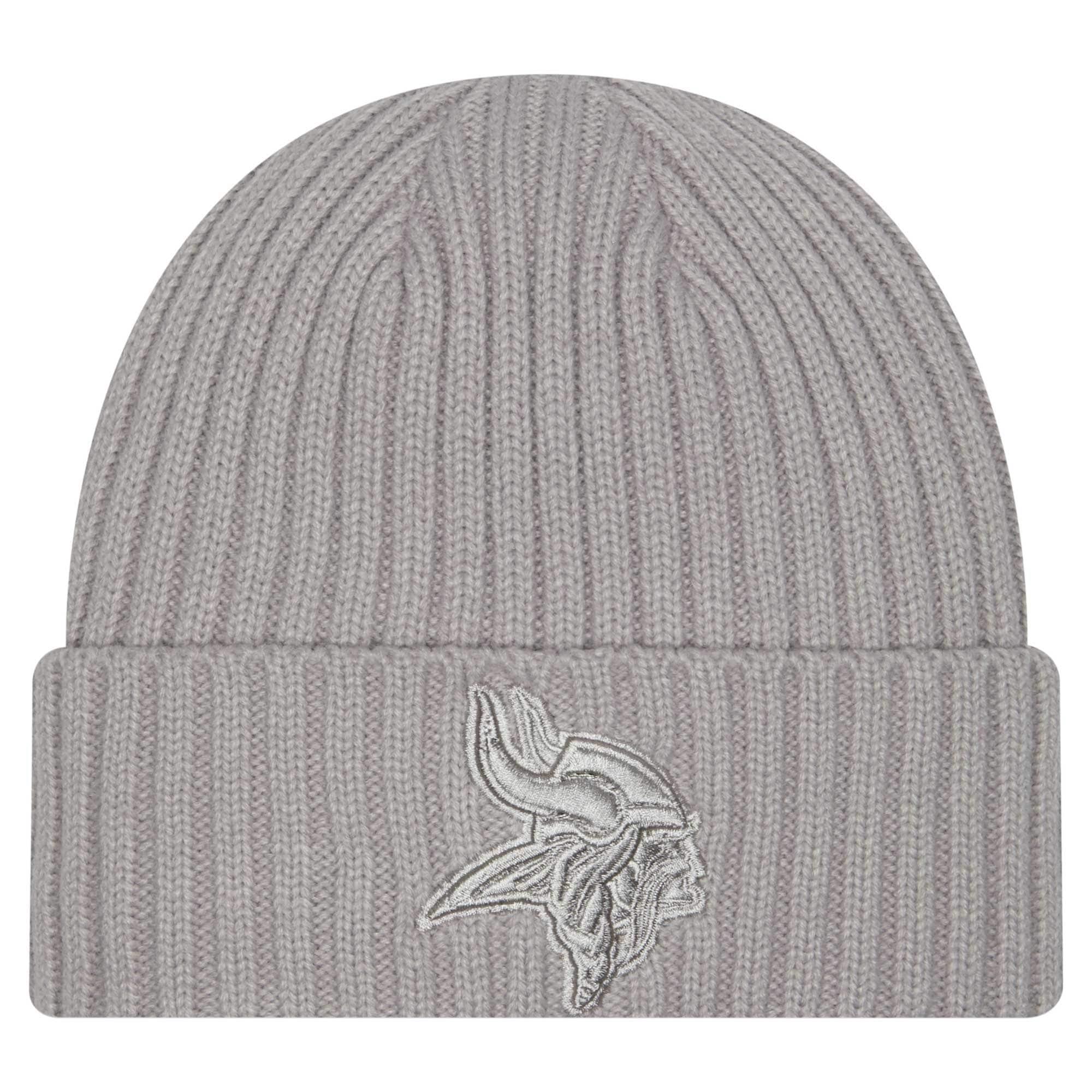 Minnesota Vikings youth new era gray minnesota vikings color pack cuffed knit hat Collection | Vikings Online Shop
