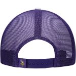 Minnesota Vikings youth new era purple minnesota vikings sport night color block 9forty a-frame trucker adjustable hat Collection | Vikings Online Shop
