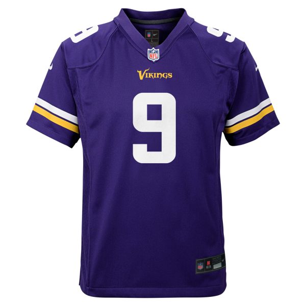 Minnesota Vikings youth nike j.j. mccarthy purple minnesota vikings team player game jersey Collection | Vikings Online Shop