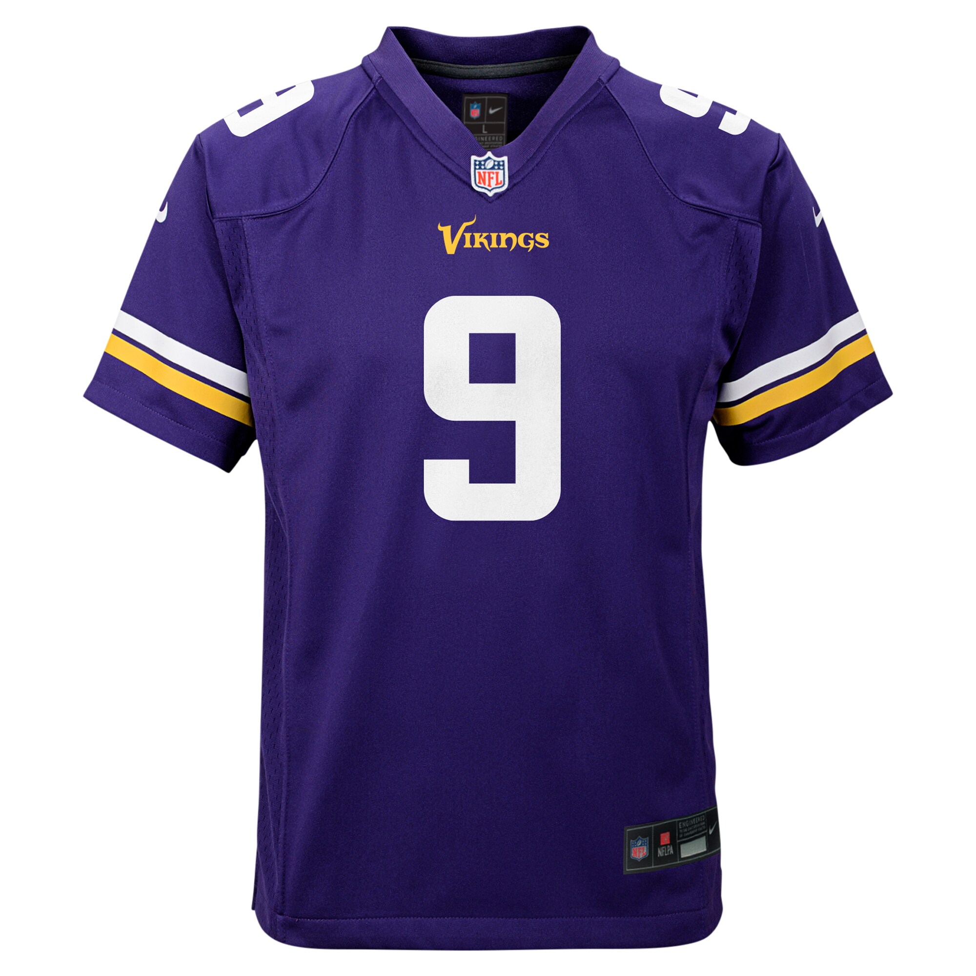 Minnesota Vikings youth nike j.j. mccarthy purple minnesota vikings team player game jersey Collection | Vikings Online Shop