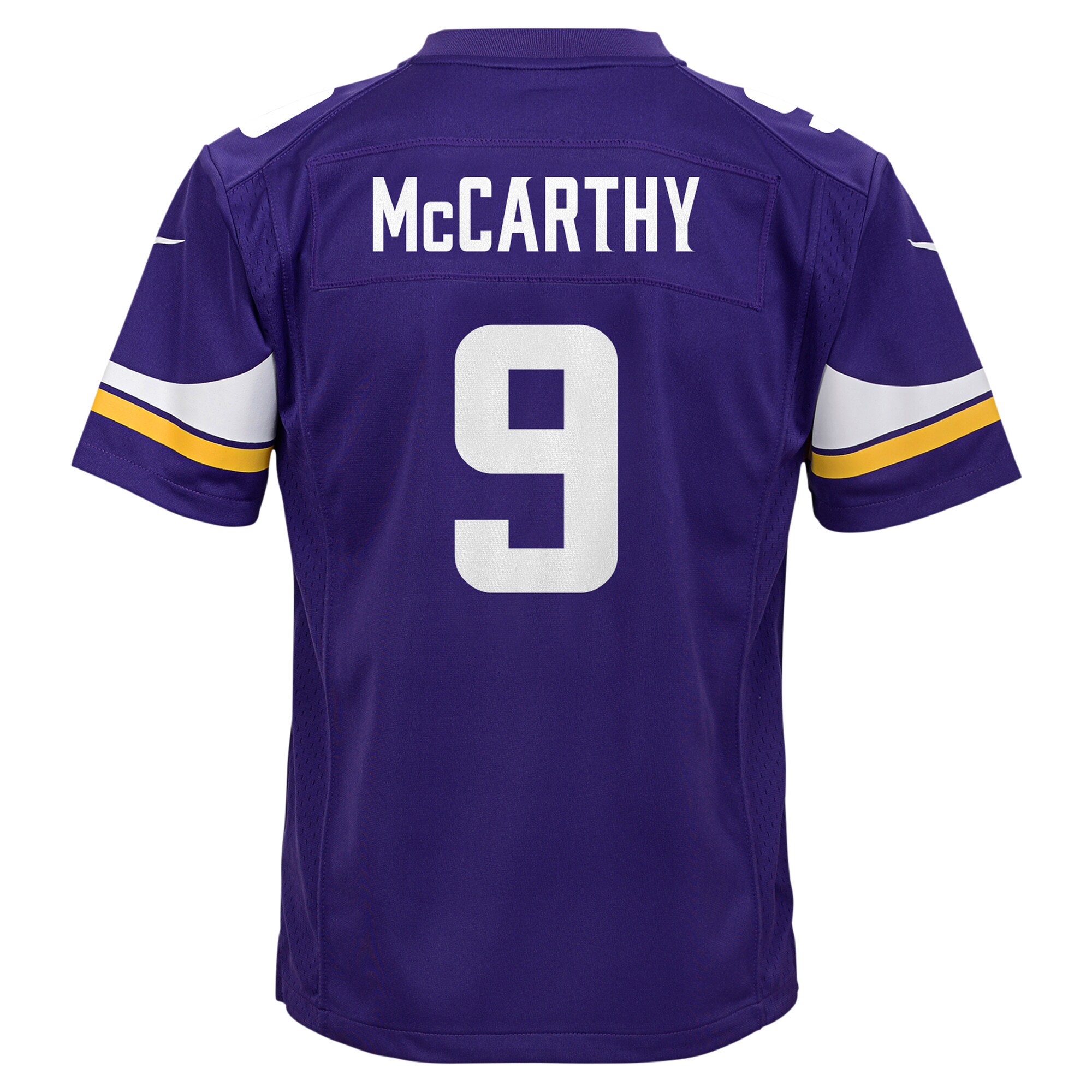 Minnesota Vikings youth nike j.j. mccarthy purple minnesota vikings team player game jersey Collection | Vikings Online Shop