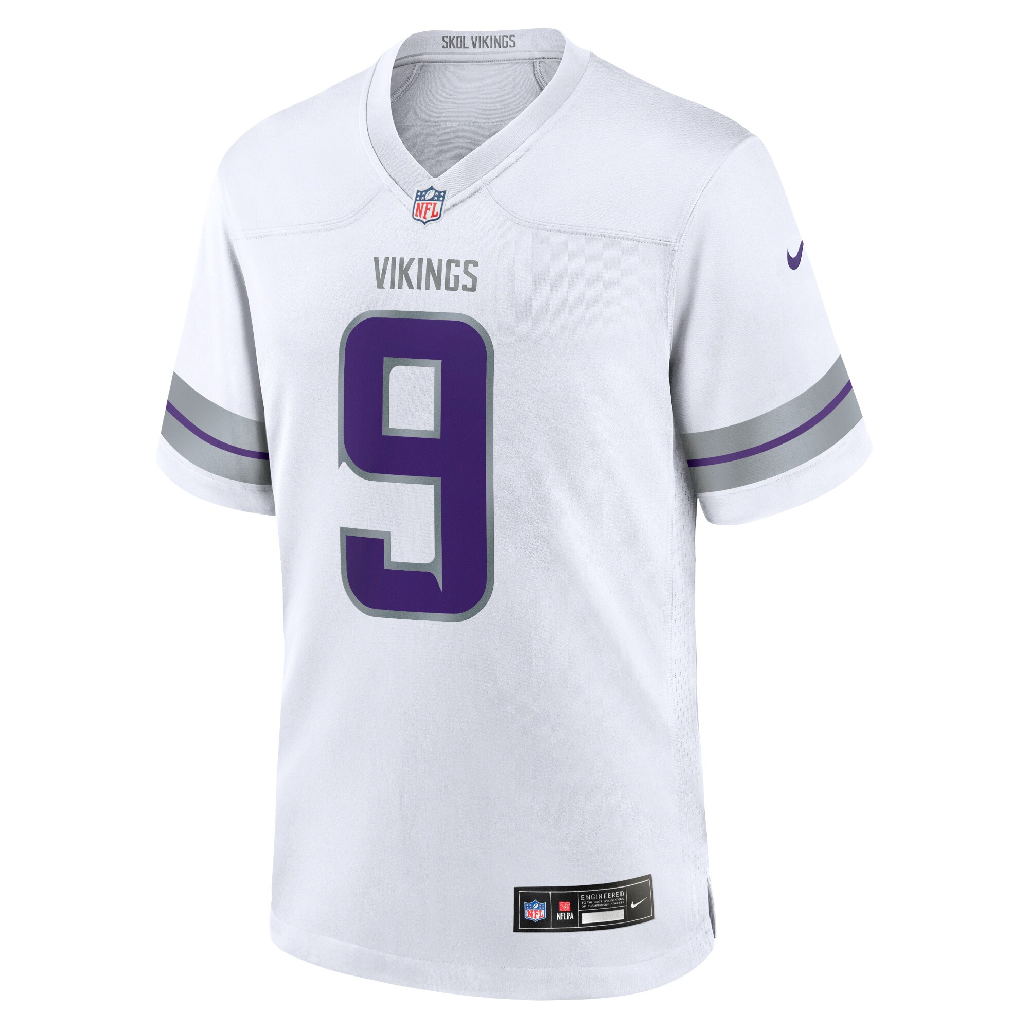 Minnesota Vikings youth nike j.j. mccarthy white minnesota vikings alternate game player jersey Collection | Vikings Online Shop