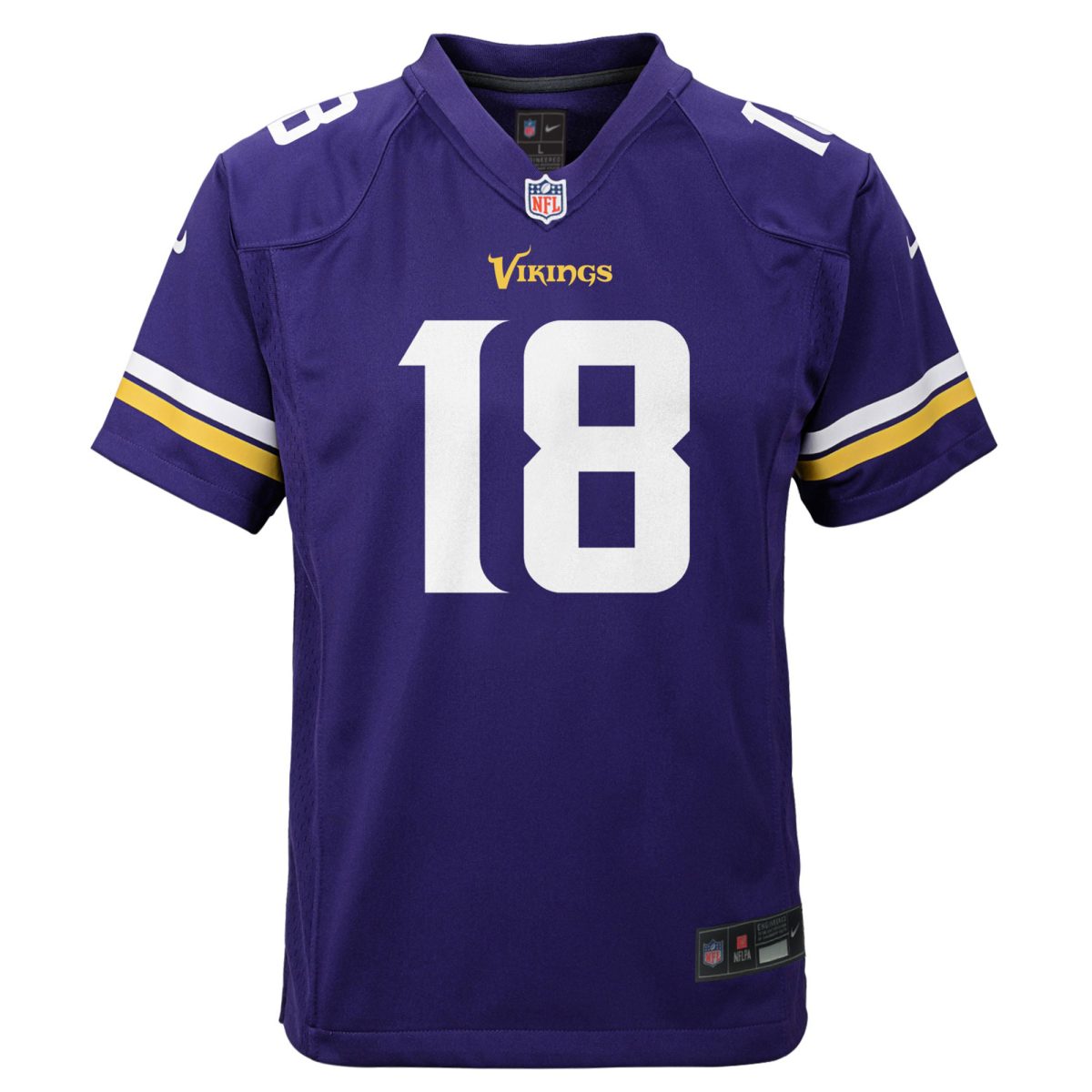 Minnesota Vikings youth nike justin jefferson purple minnesota vikings game jersey Collection | Vikings Online Shop