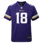 Minnesota Vikings youth nike justin jefferson purple minnesota vikings game jersey Collection | Vikings Online Shop