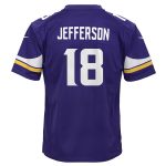 Minnesota Vikings youth nike justin jefferson purple minnesota vikings game jersey Collection | Vikings Online Shop
